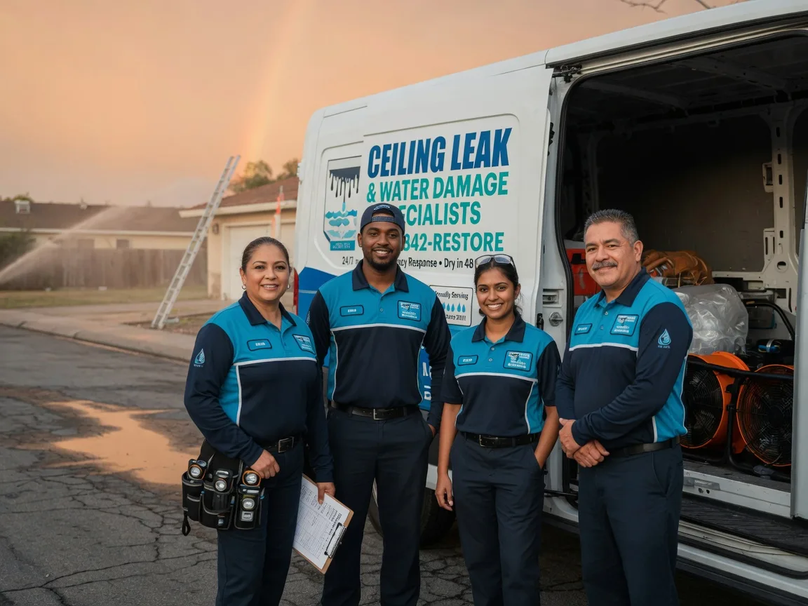 Ceiling Leak Cleanup company in Windom, TX